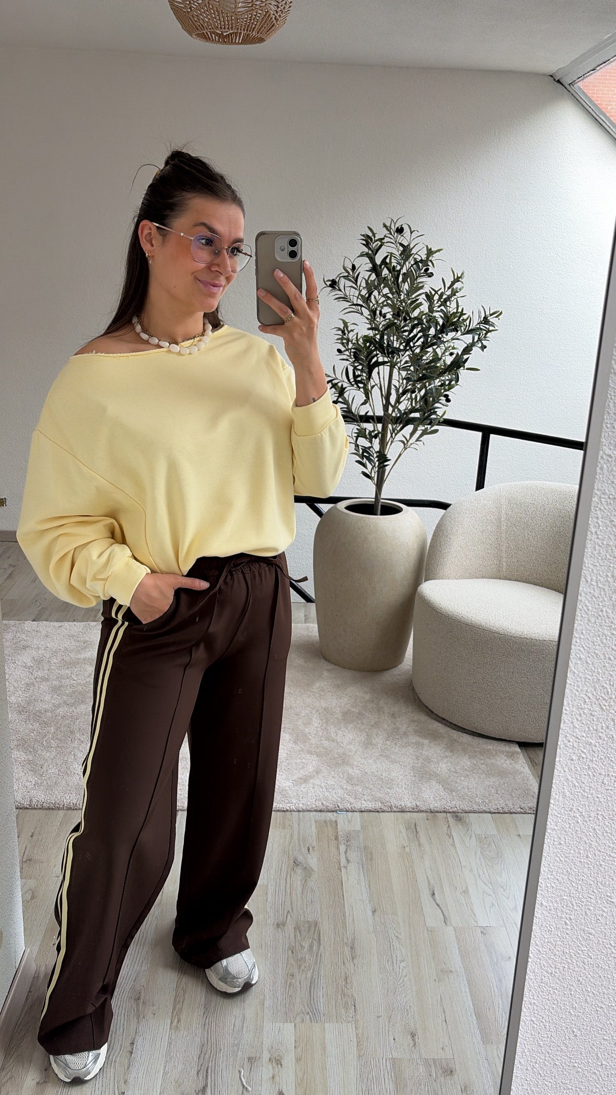 BRUINE PANTALON GELE STREEP