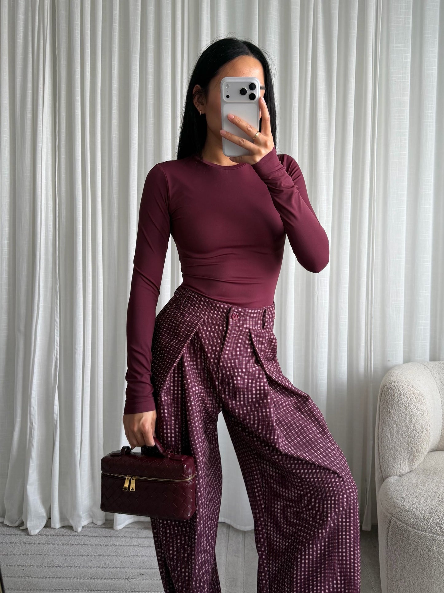 BURGUNDY LONGSLEEVE
