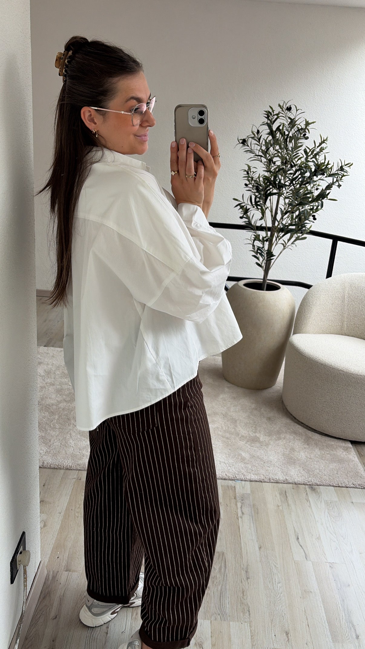 OVERSIZED BLOUSE WIT