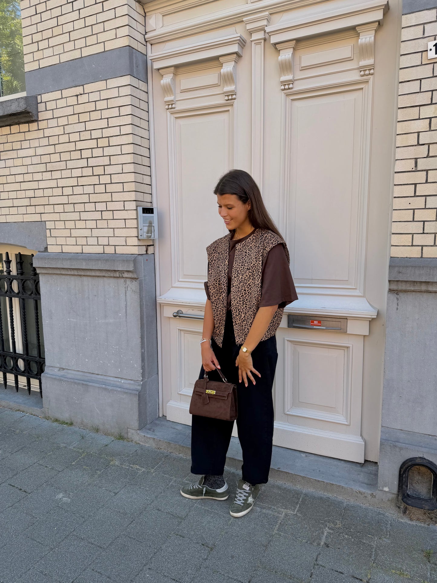 ZWARTE BALLOON JEANS