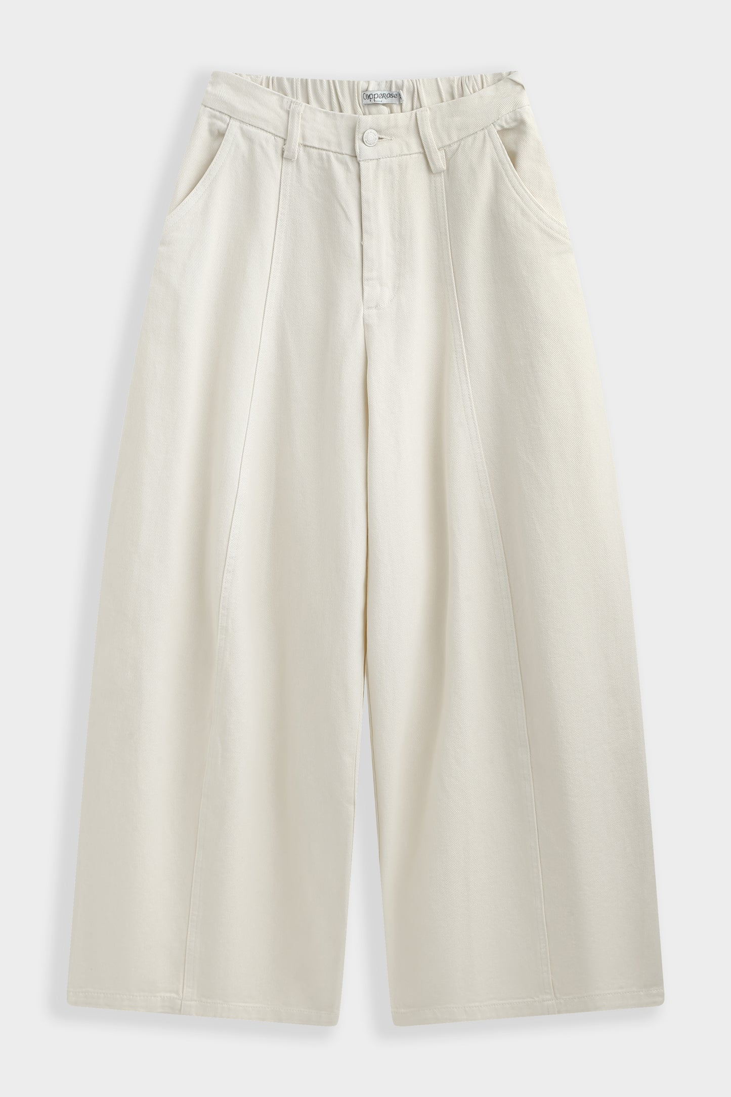 BALLOON JEANS ECRU