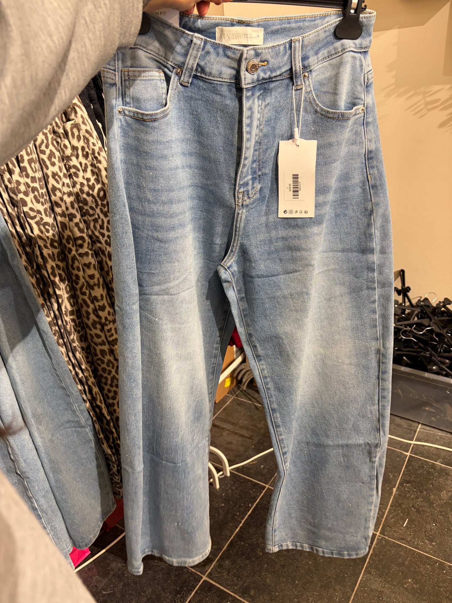 GLITTER BALLOON JEANS