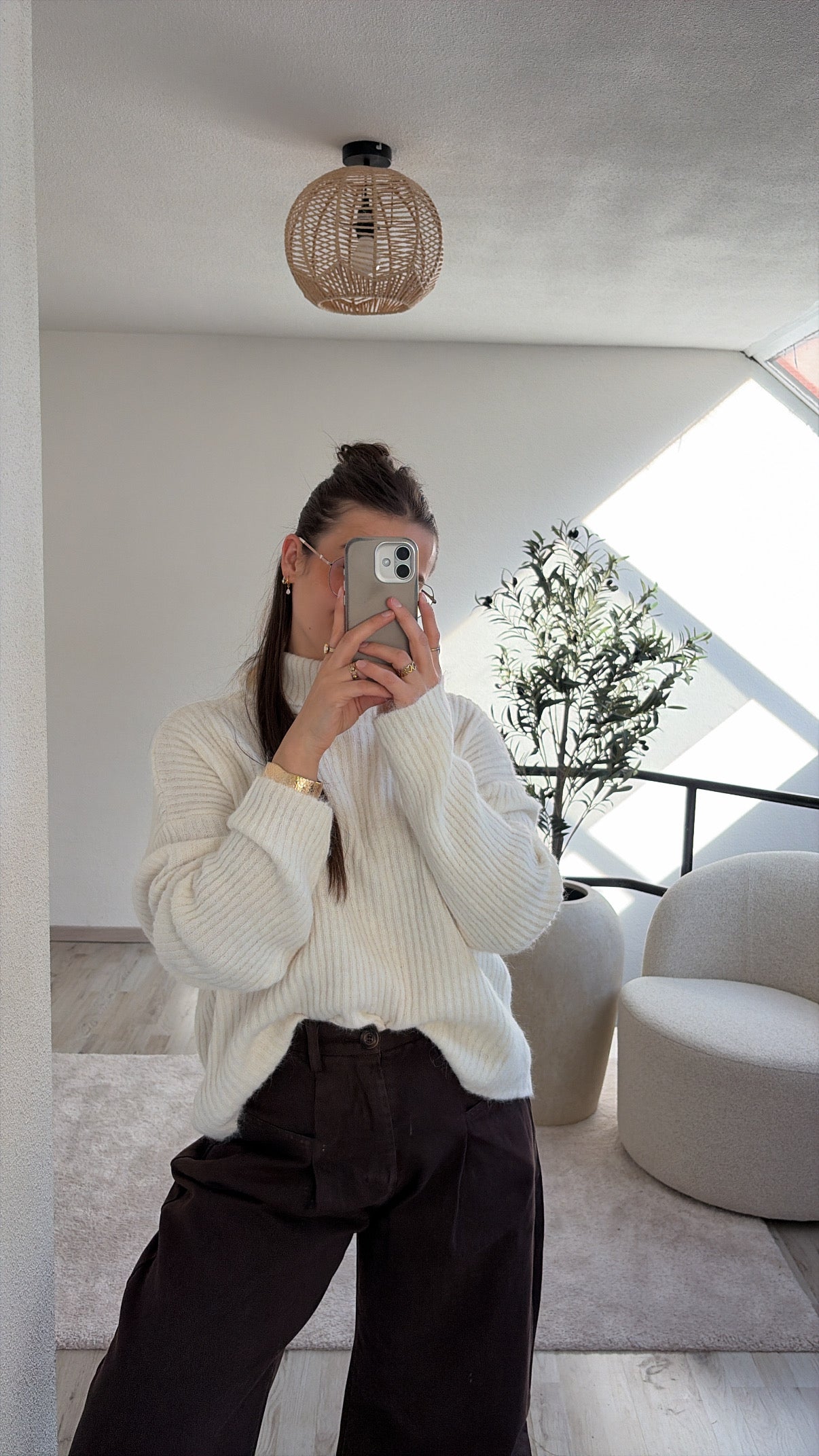 CREME KNIT ROLKRAAG