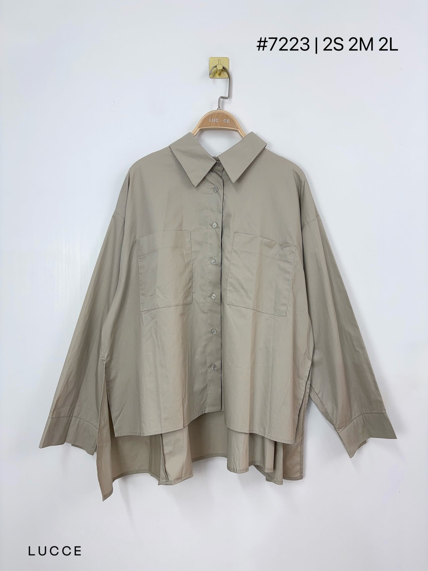 TAUPE BLOUSE
