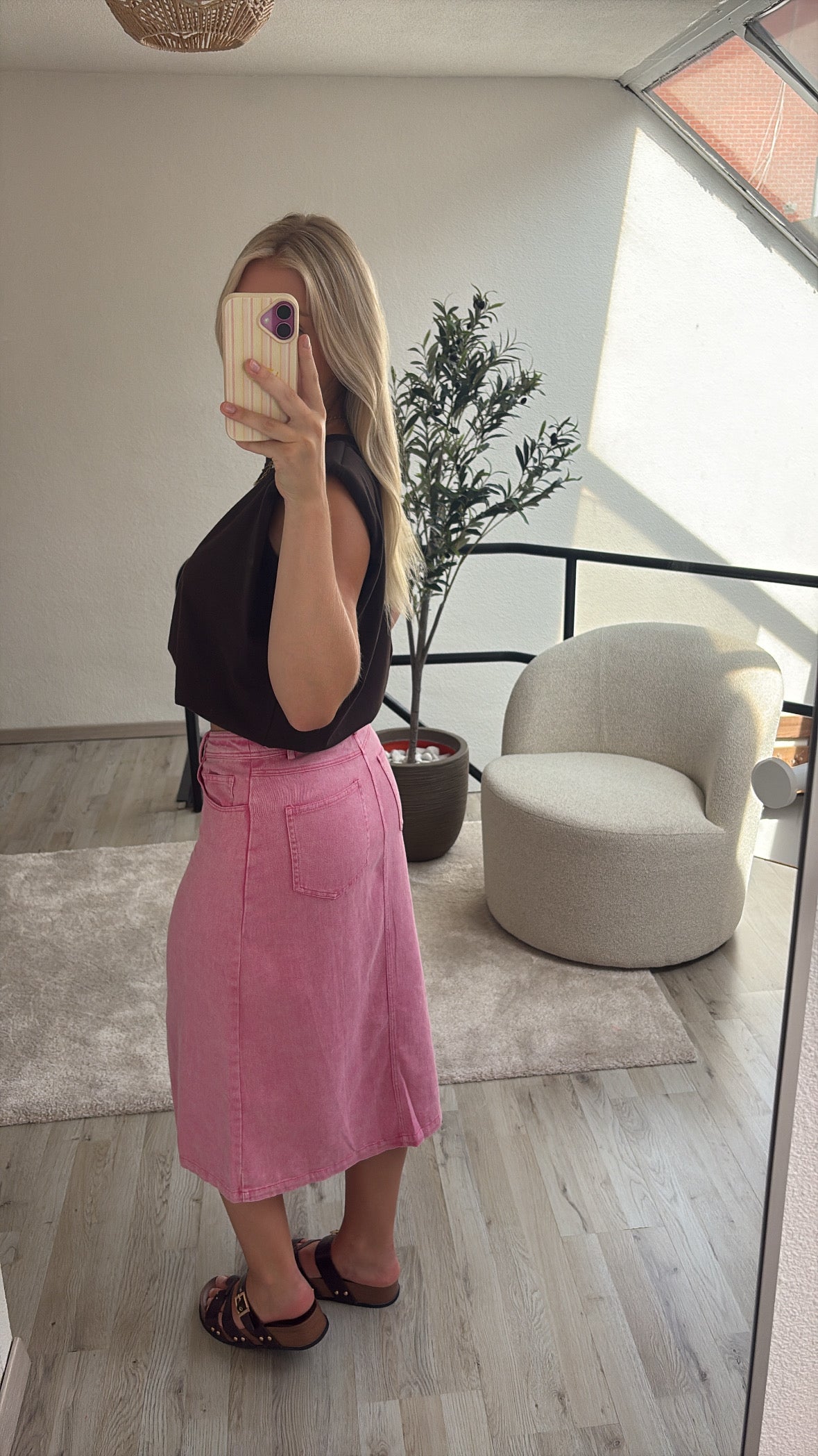 ROZE JEANSROK