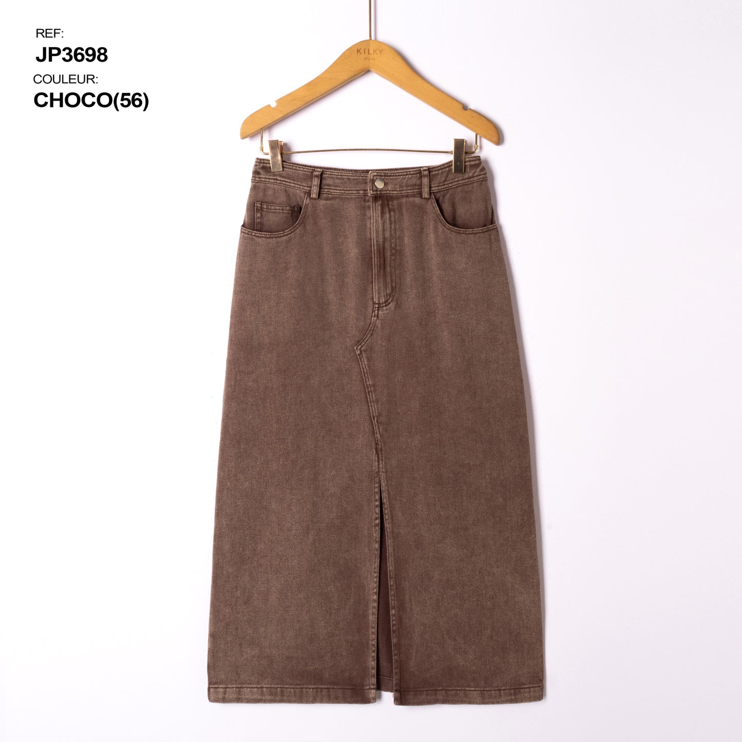 JEANSROK BRUIN