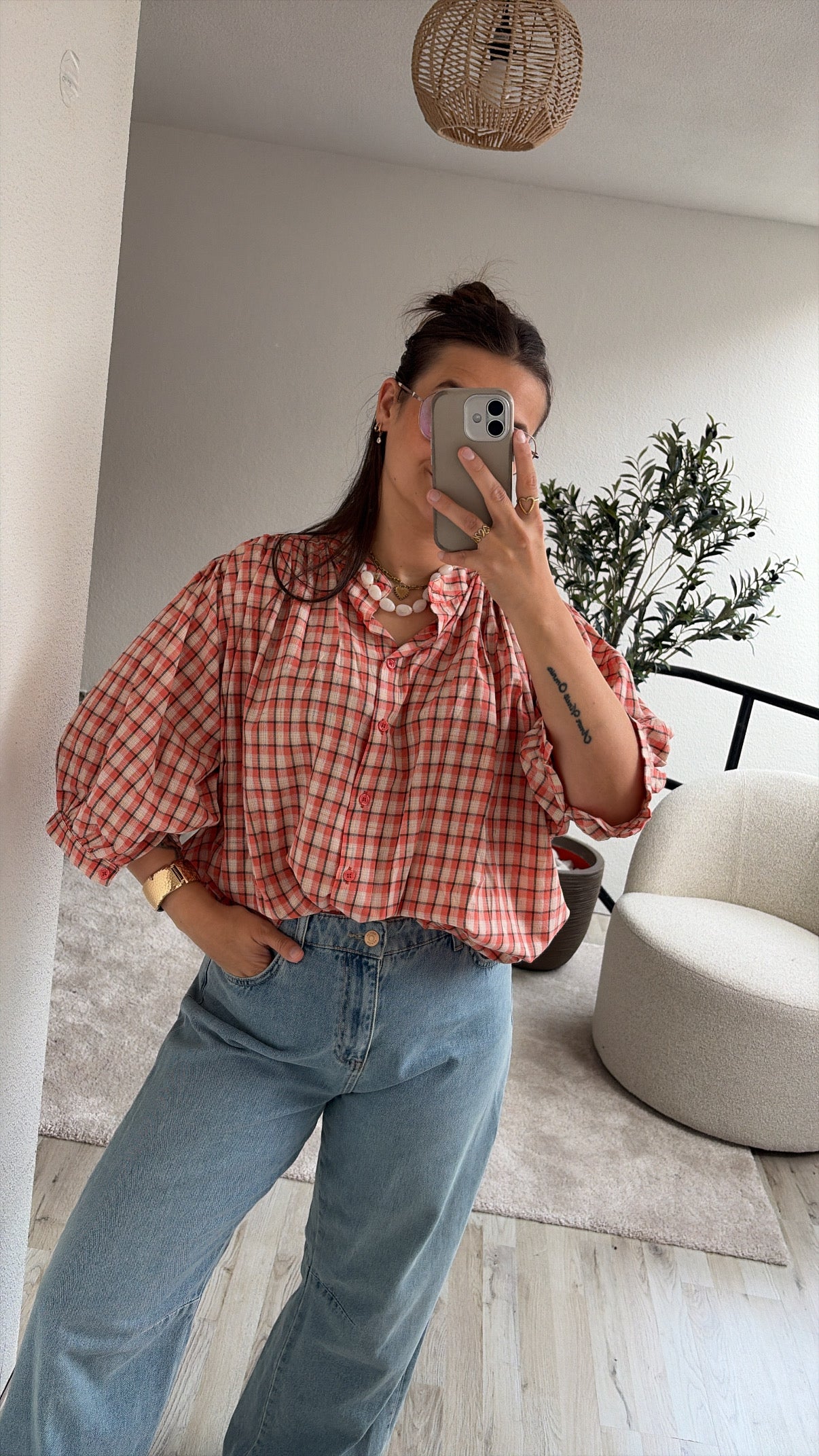 GERUITE BLOUSE KORAAL
