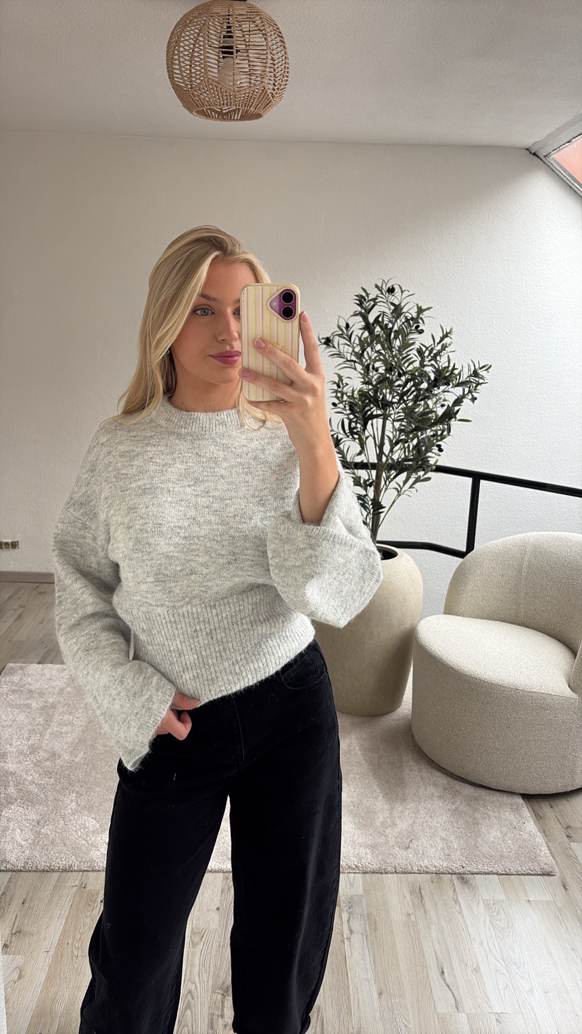 GRIJZE KNIT