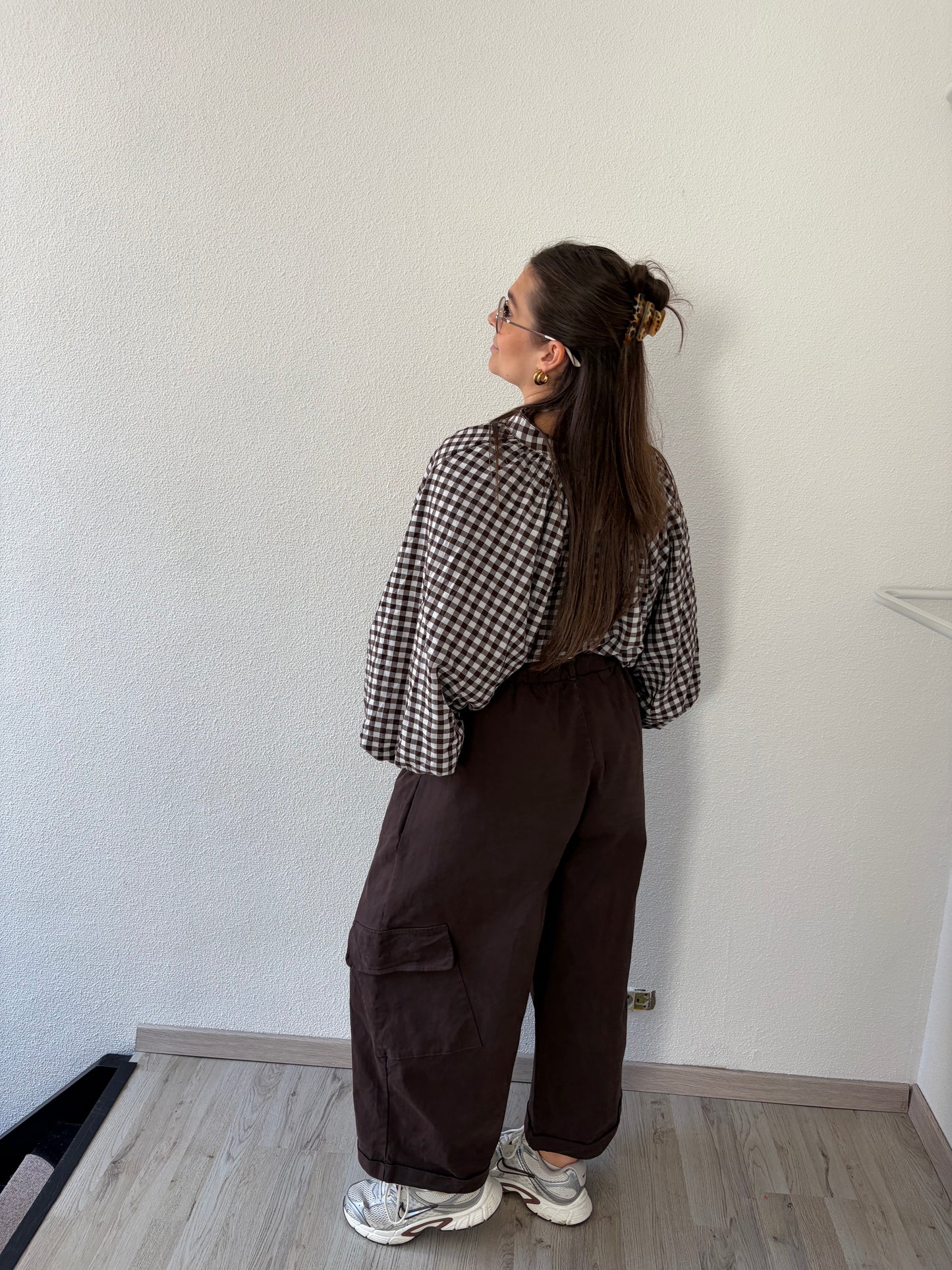 GERUITE BLOUSE BRUIN