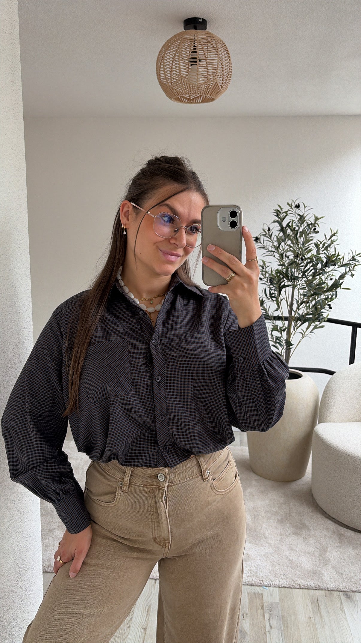 GERUITE BLOUSE CROPPED