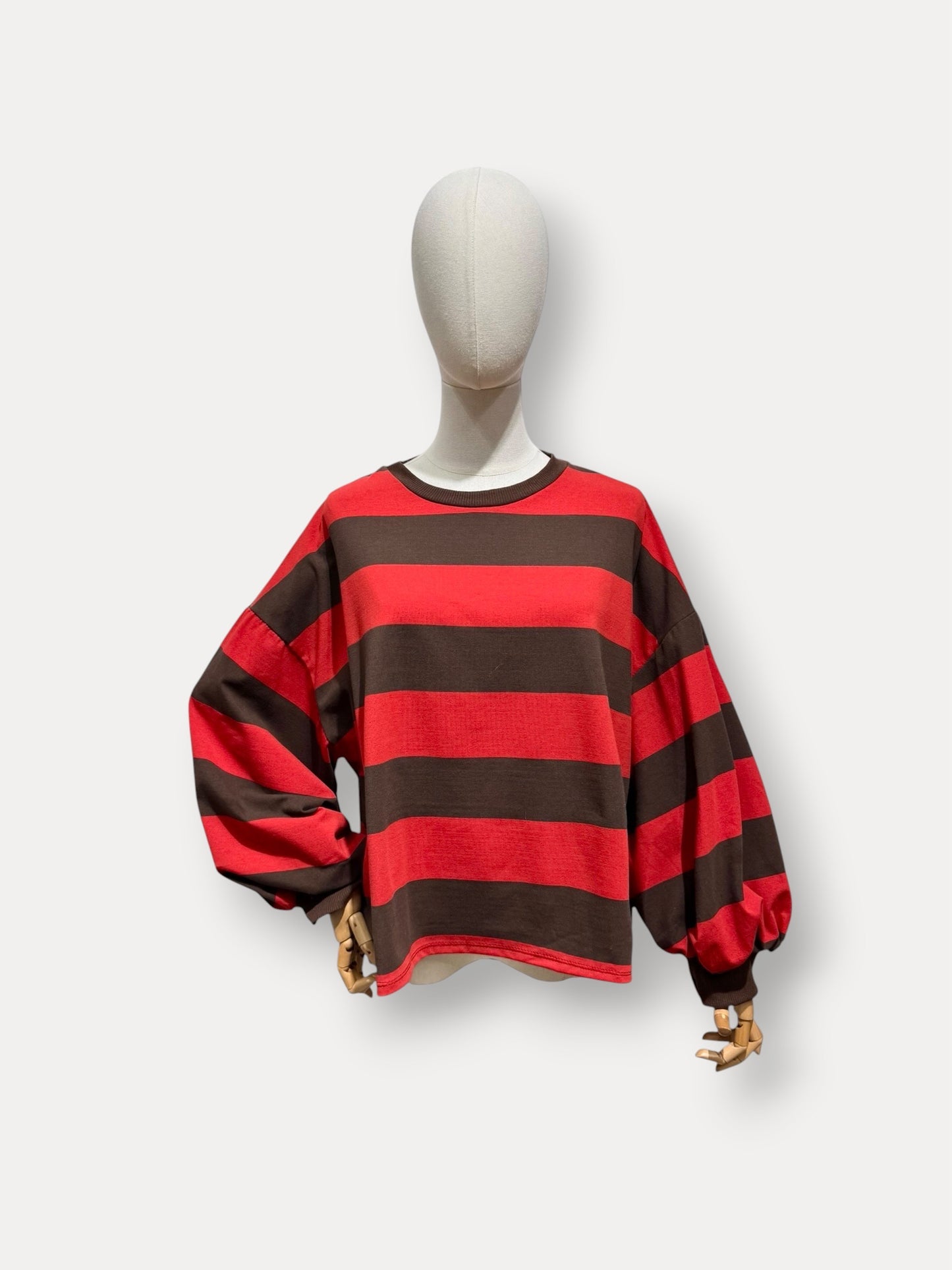SWEAT ROOD-BRUIN