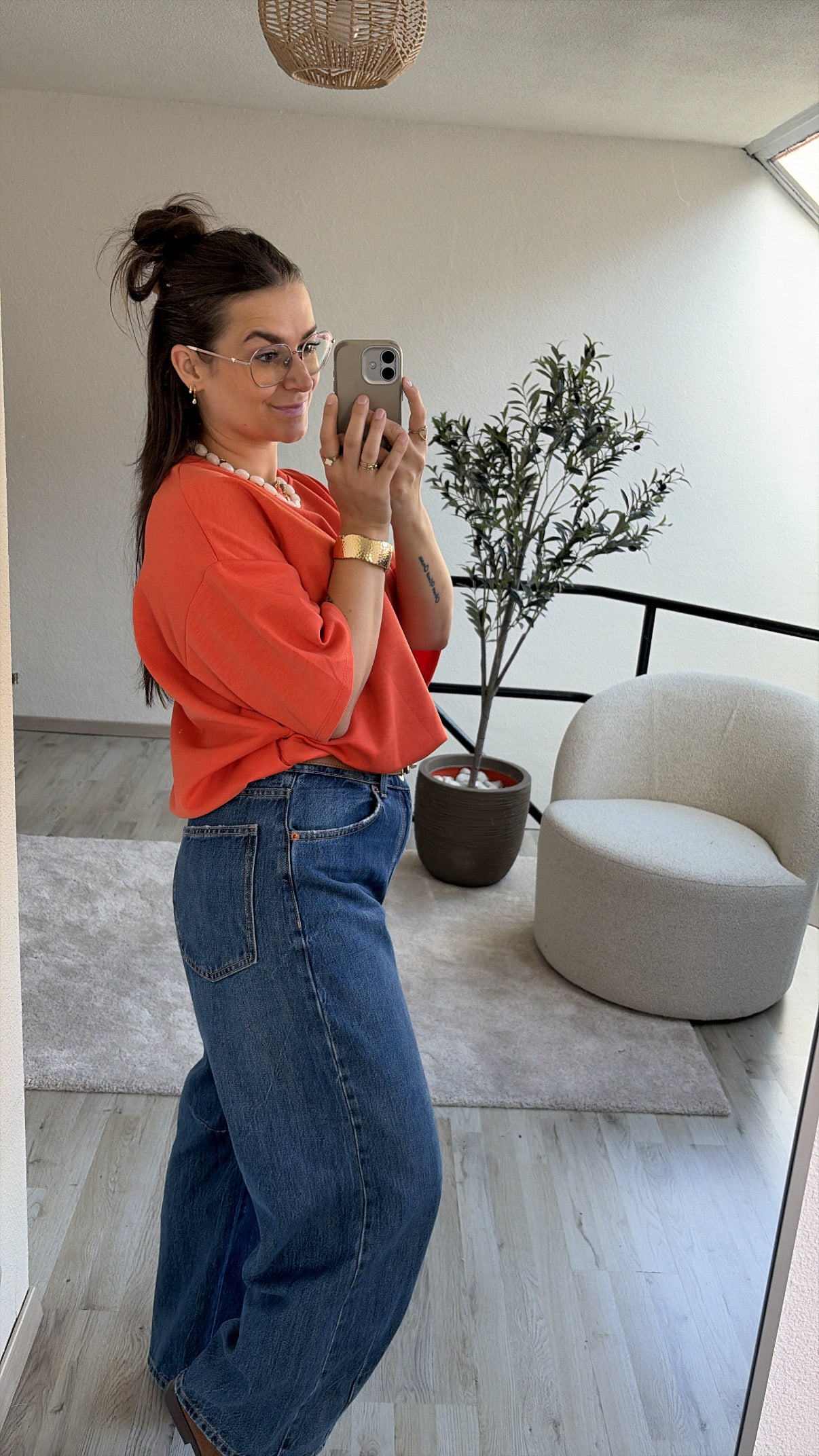 PUFFY TEE ORANGE