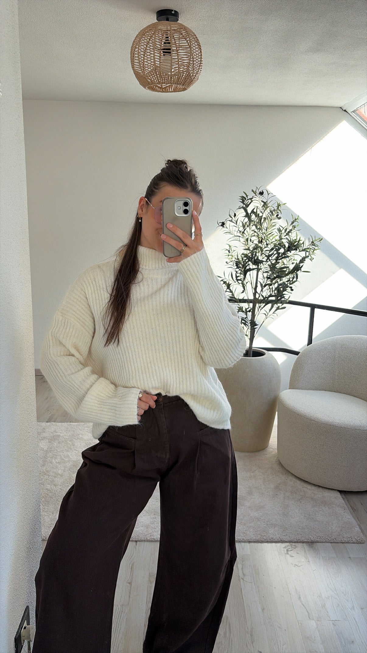 CREME KNIT ROLKRAAG