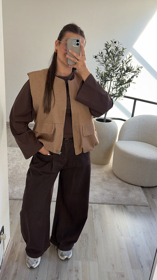 JACKET CAMEL