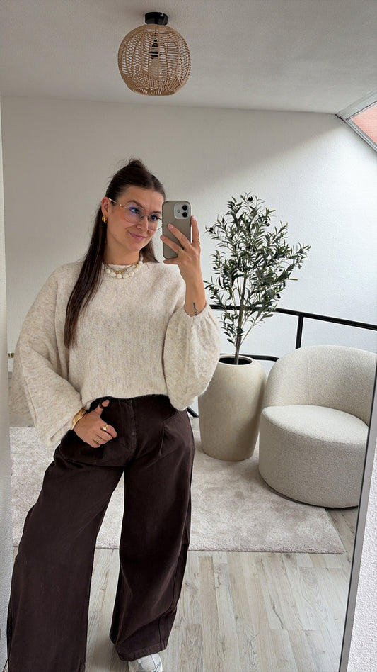 KNIT ECRU