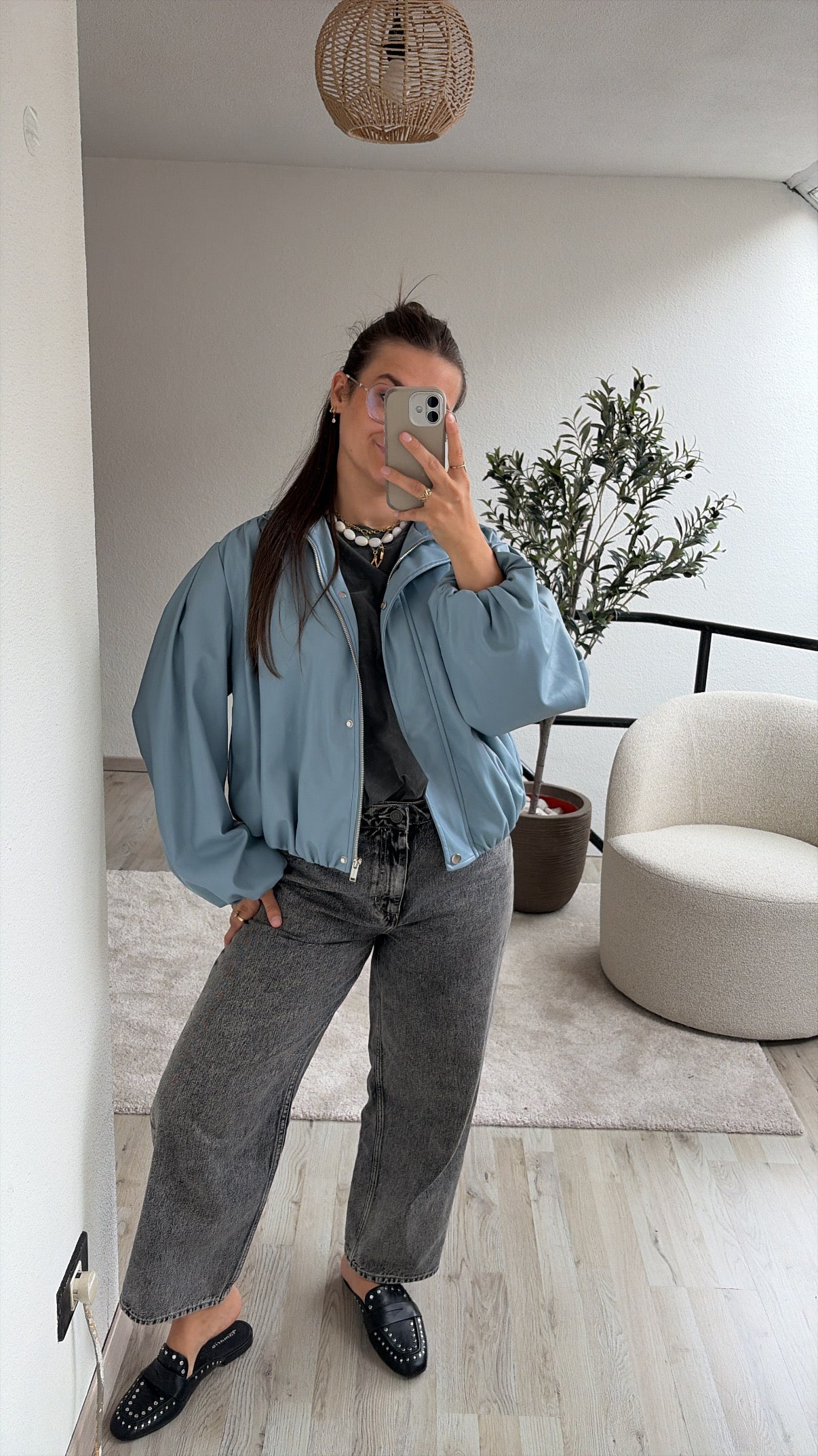 BLAUWE JACKET