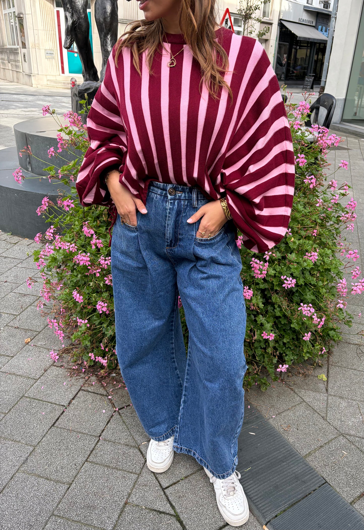 DARK BALLOON JEANS