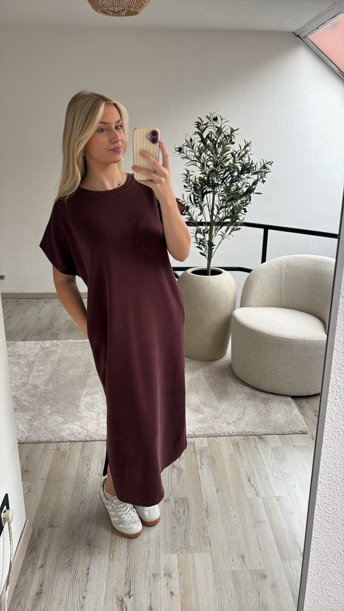 T-SHIRTJURK BURGUNDY