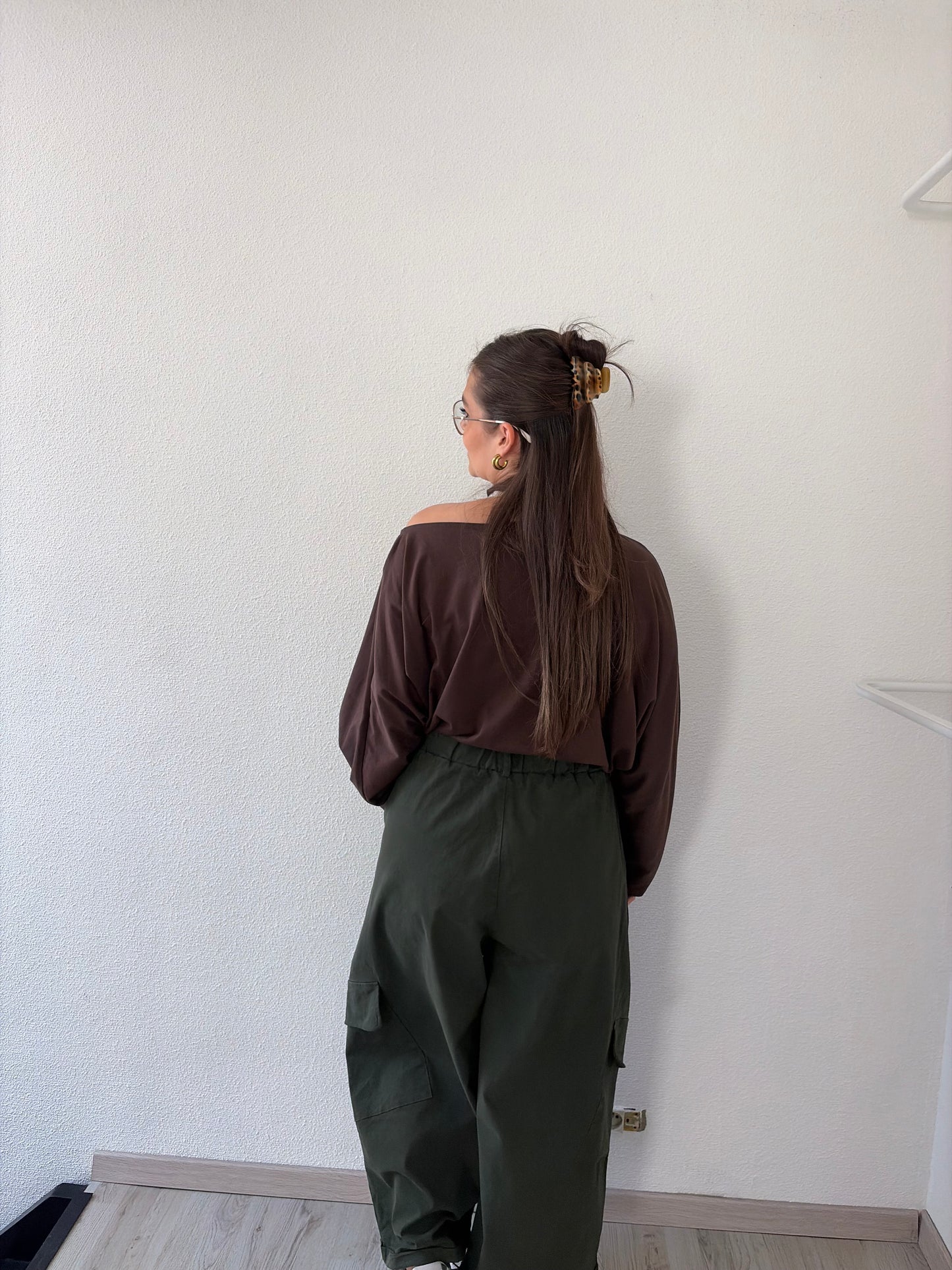 KHAKI CARGO PANTS
