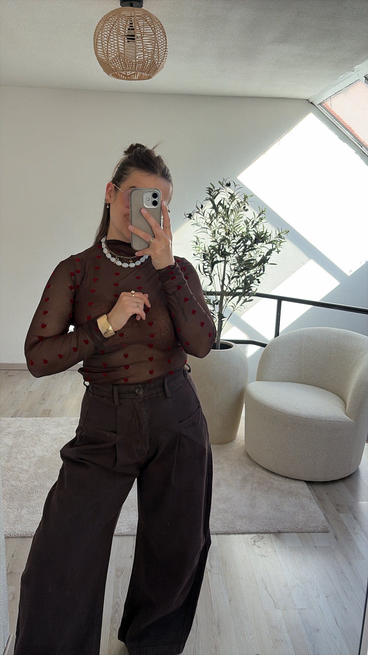 MESH TOP HEARTS