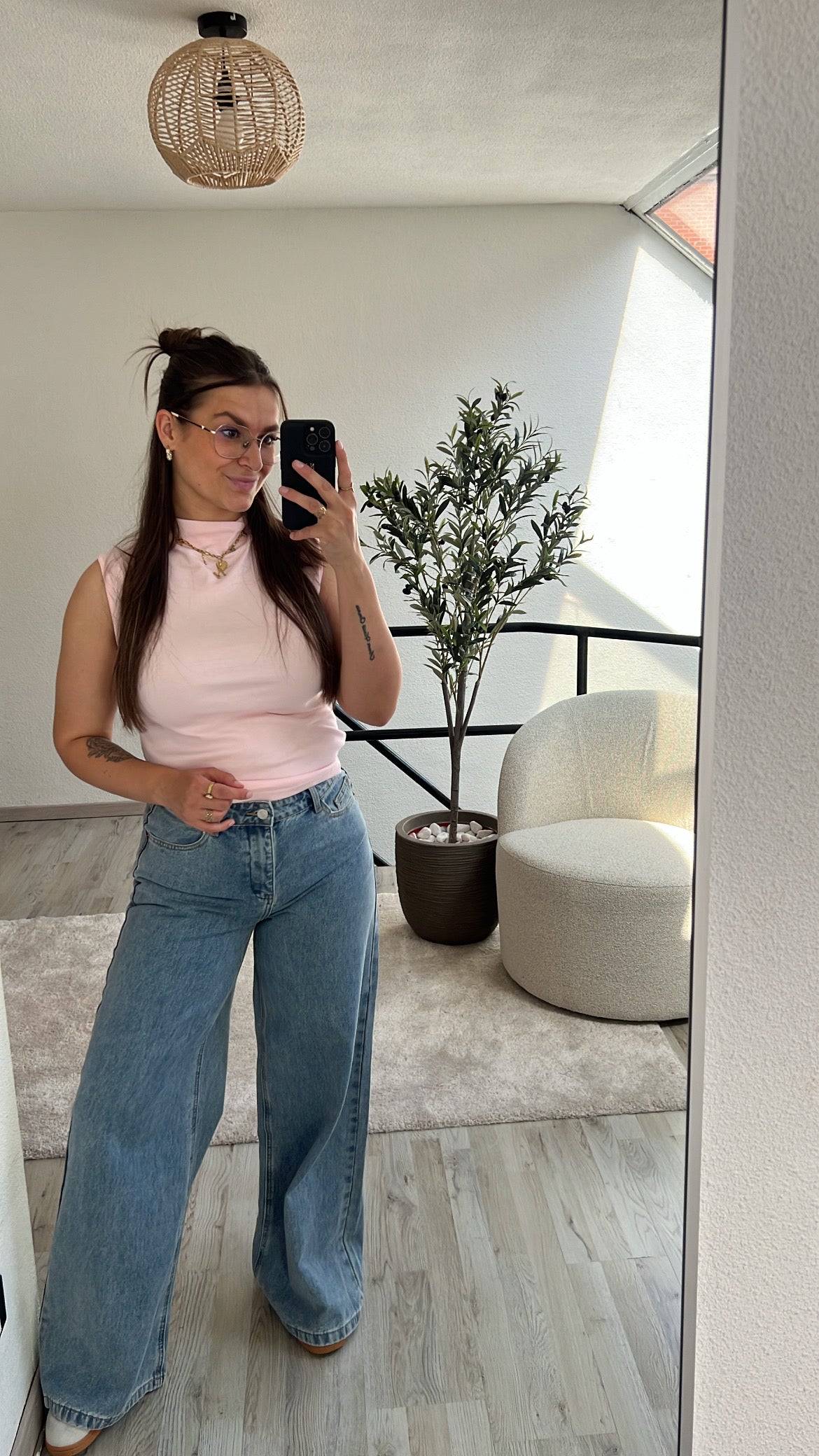 WIDE LEG JEANS