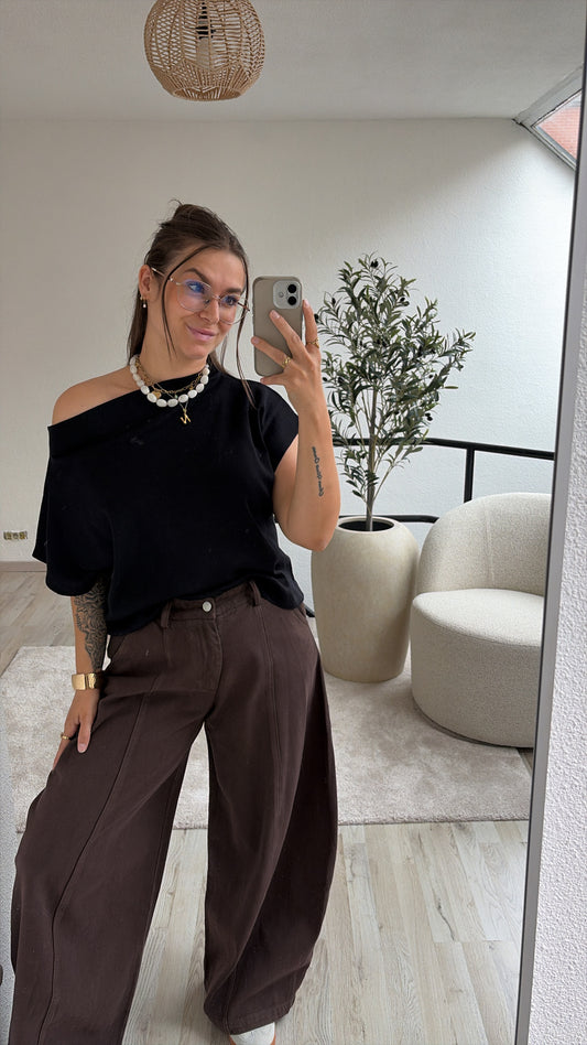 ZWARTE KNIT TOP
