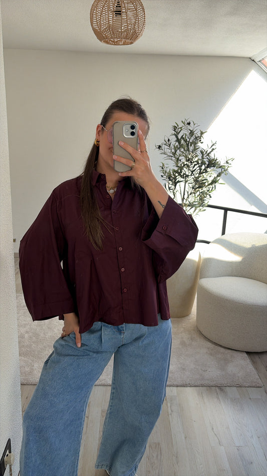 BORDEAUX BLOUSE