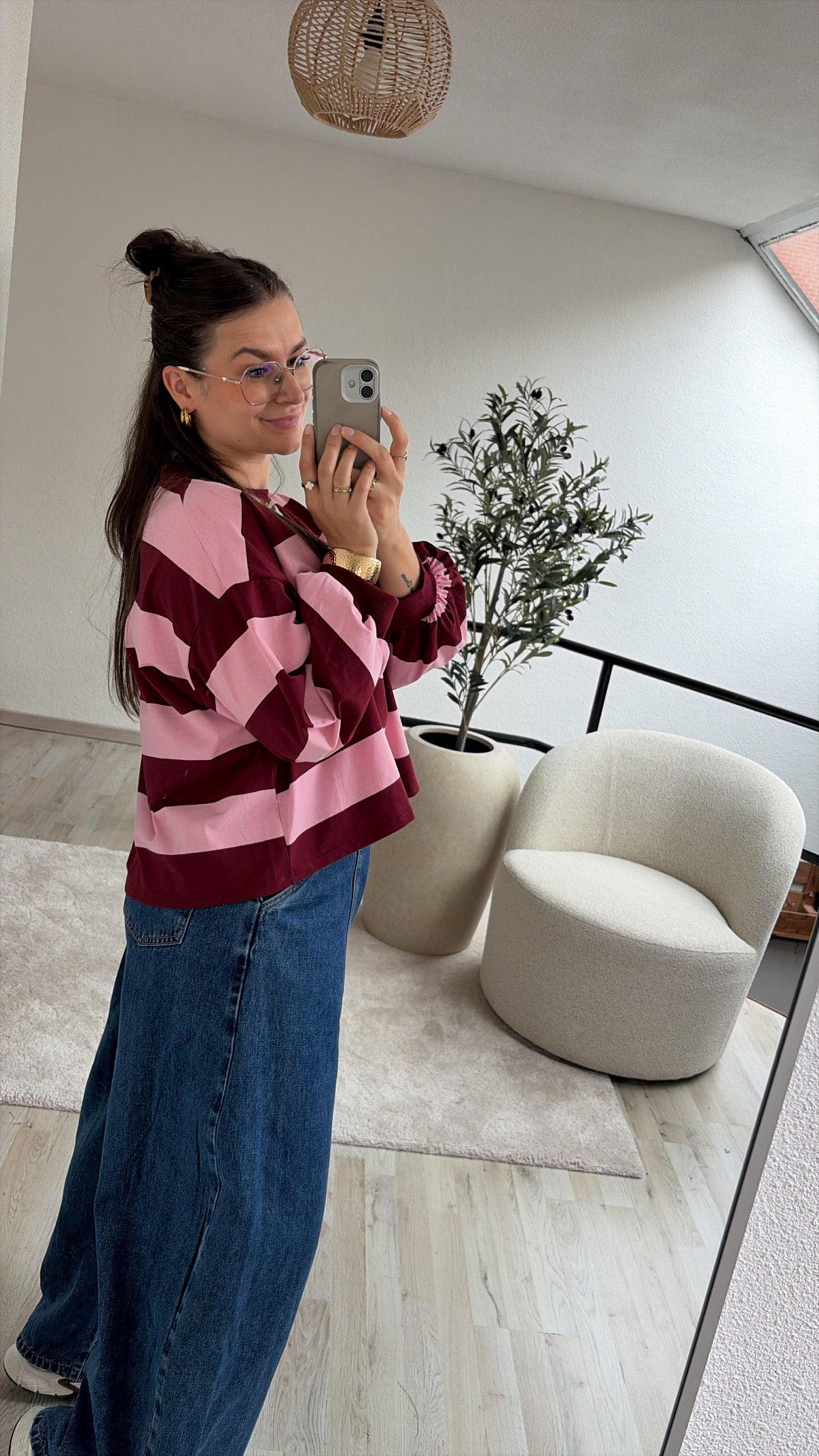 SWEATER BURGUNDY-ROZE