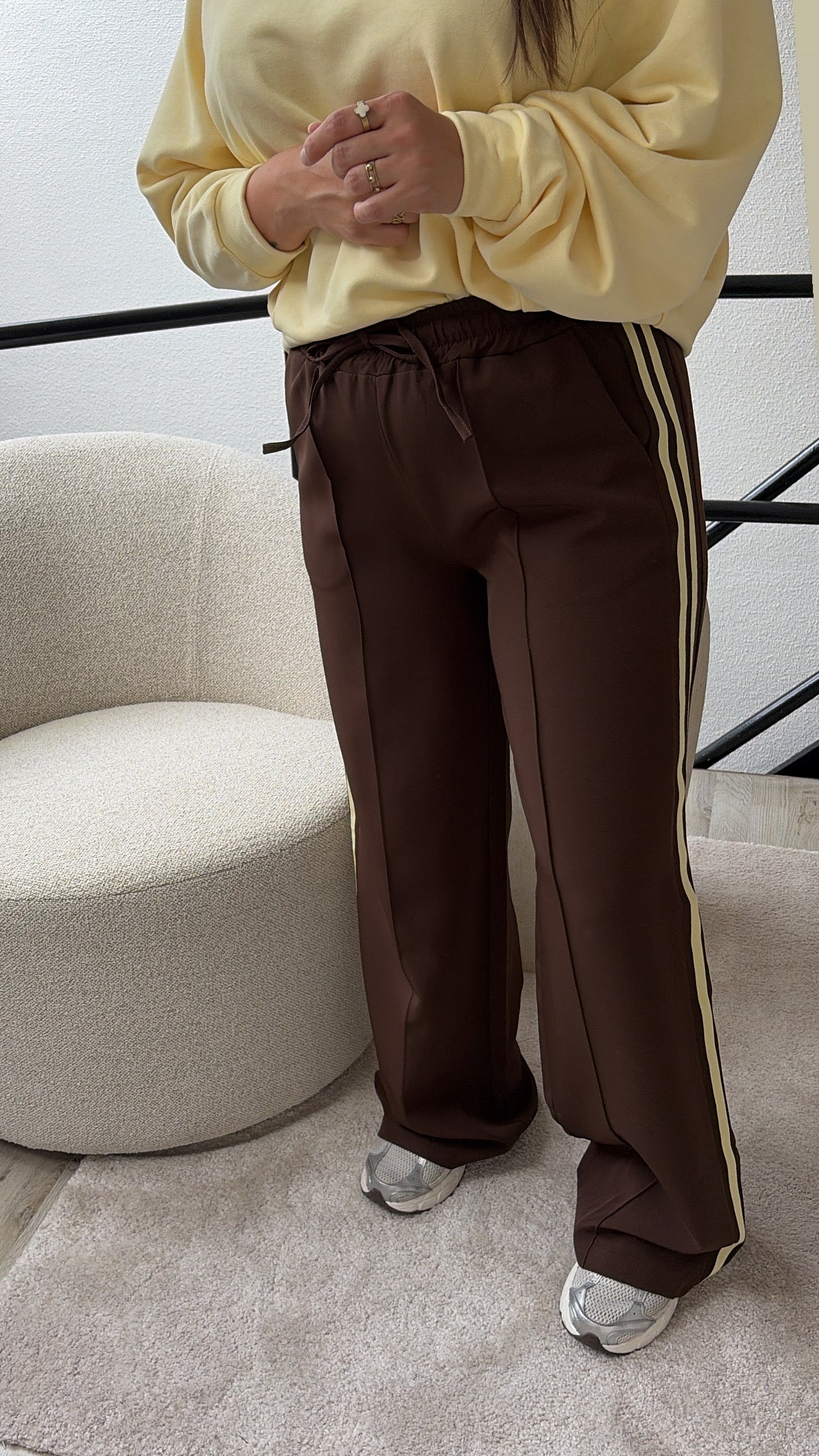 BRUINE PANTALON GELE STREEP