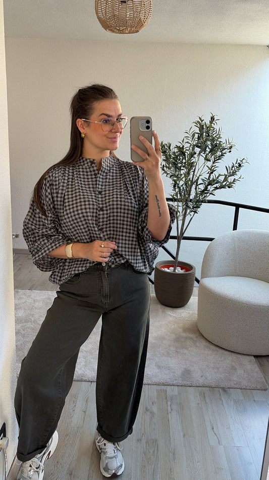 GERUITE BLOUSE MARINE
