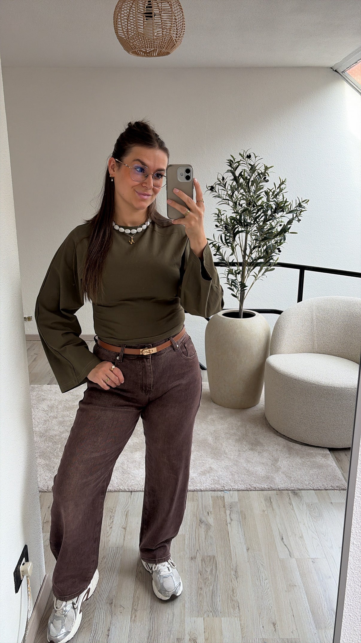 KHAKI LONGSLEEVE