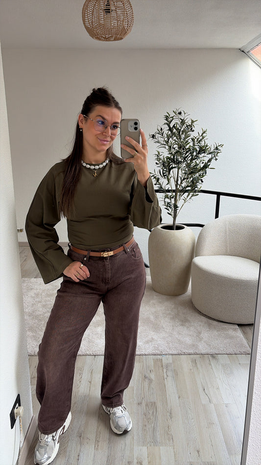 KHAKI LONGSLEEVE