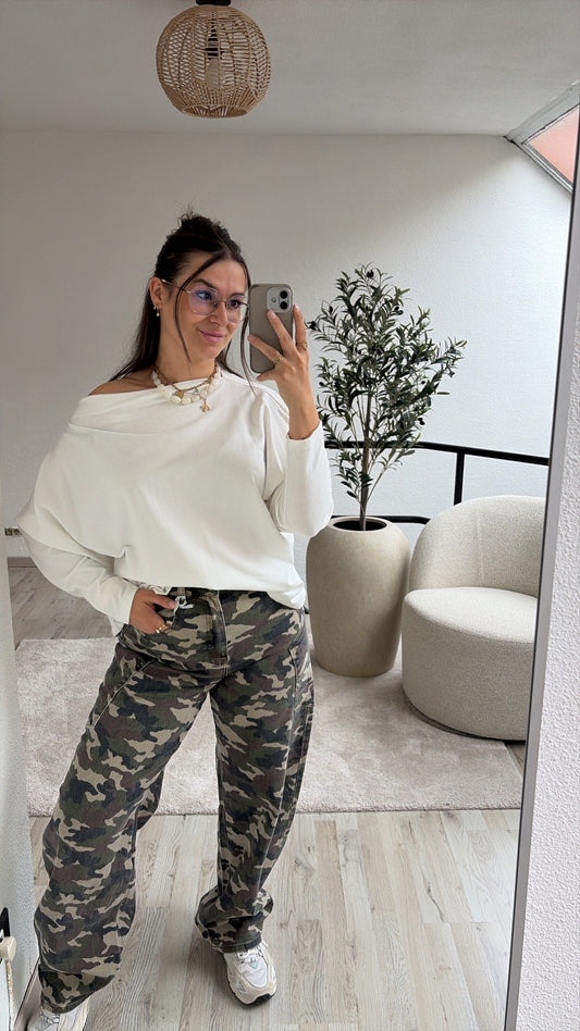 ONE SHOULDER TOP WIT