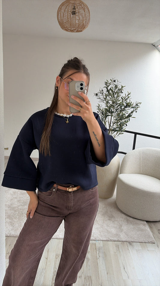 SWEATER MARINE
