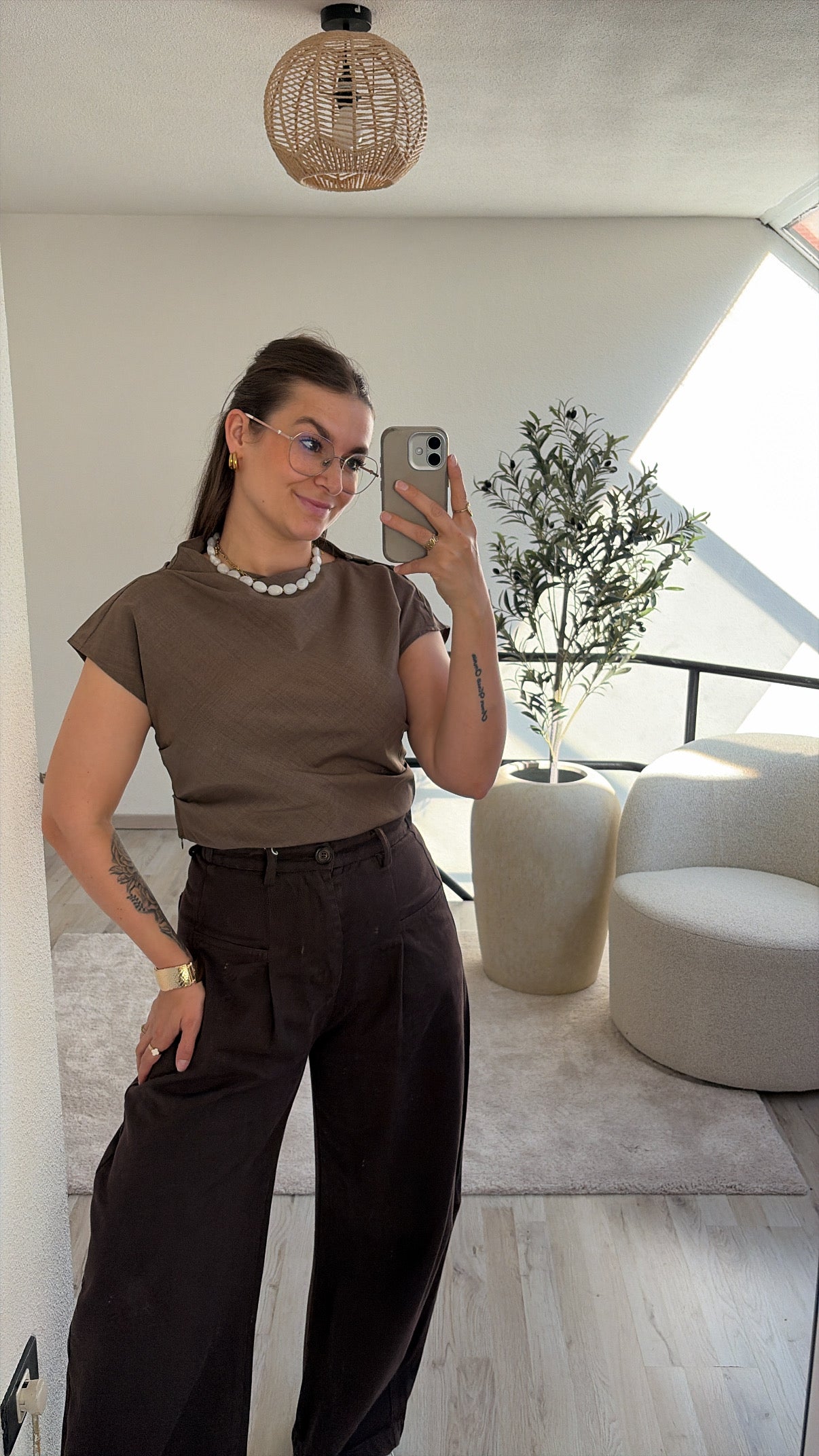 GERUITE TOP TAUPE