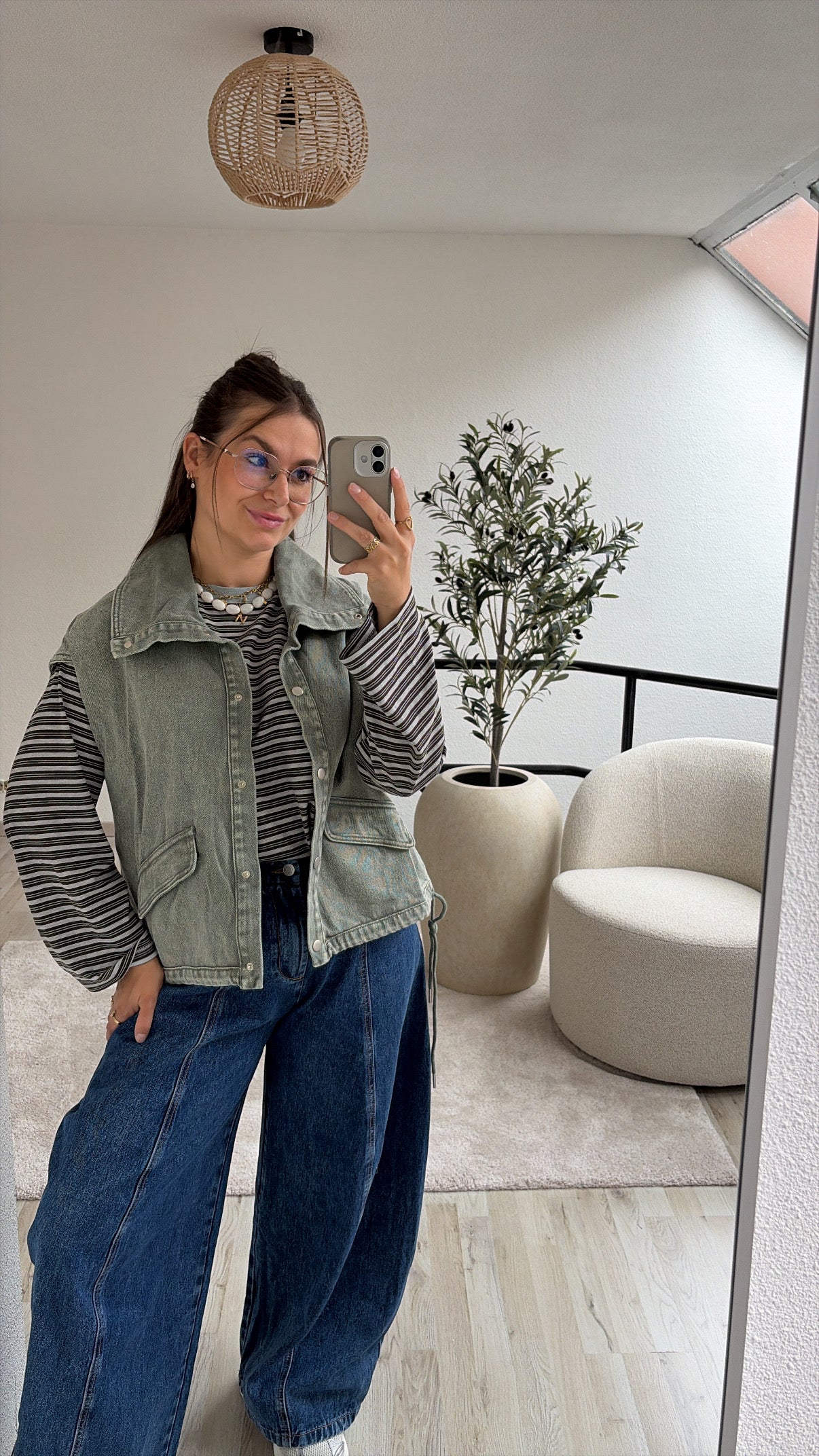 JEANS JACKET KHAKI