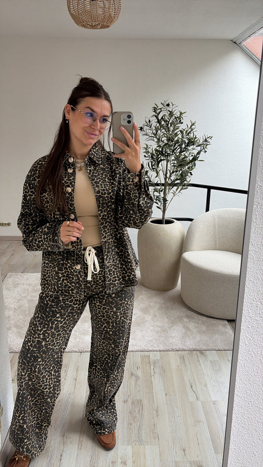 LEOPARD JEANS