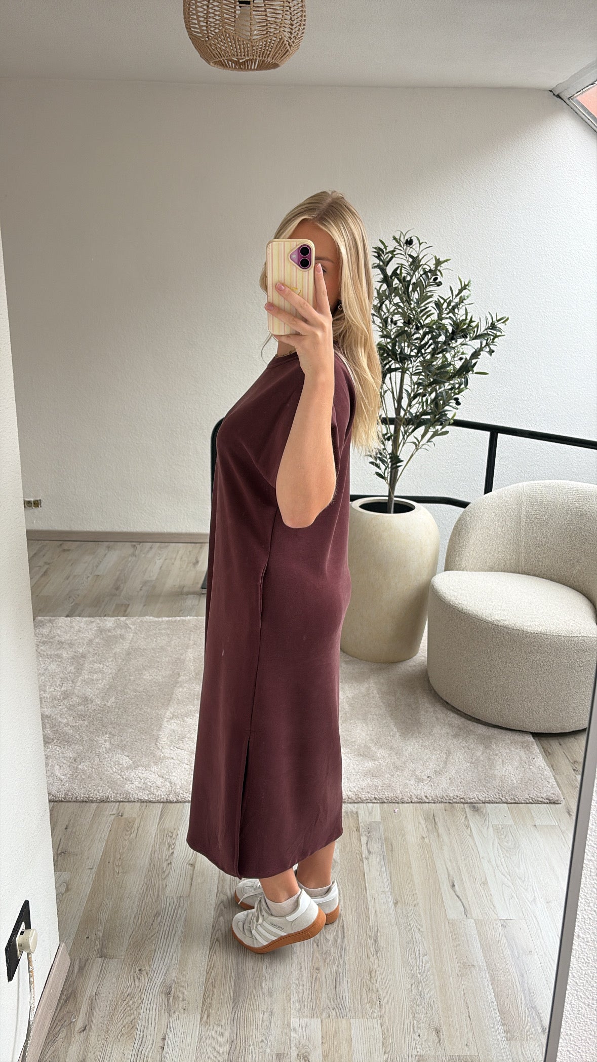 T-SHIRTJURK BURGUNDY