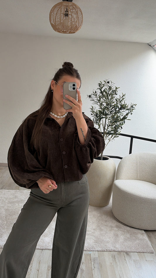 VELVET BLOUSE