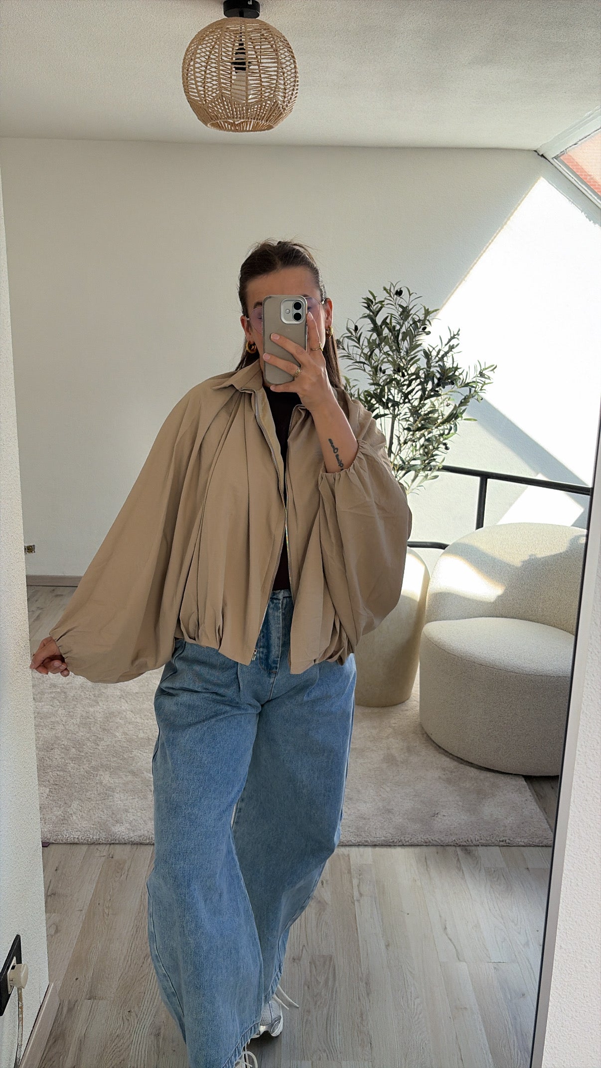 PUFFY JASJE TAUPE
