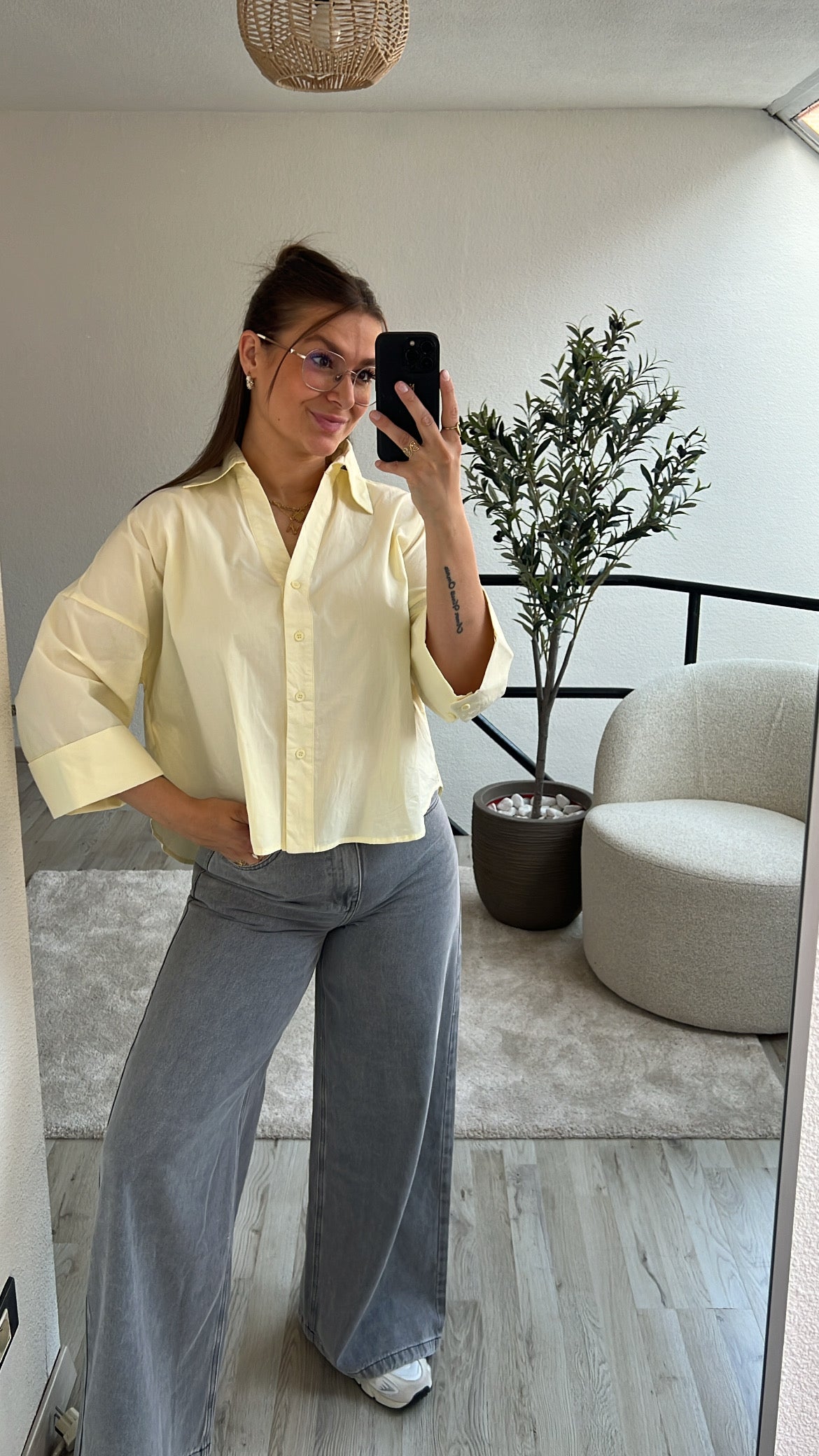 WIDE LEG JEANS