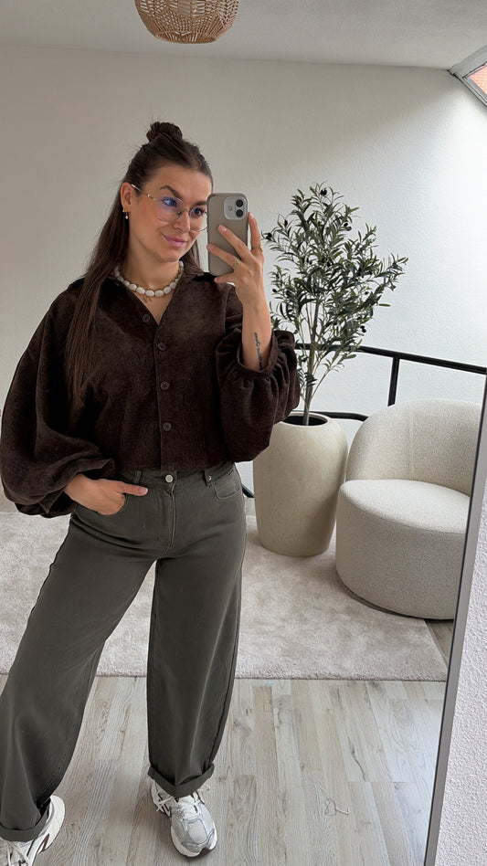 VELVET BLOUSE