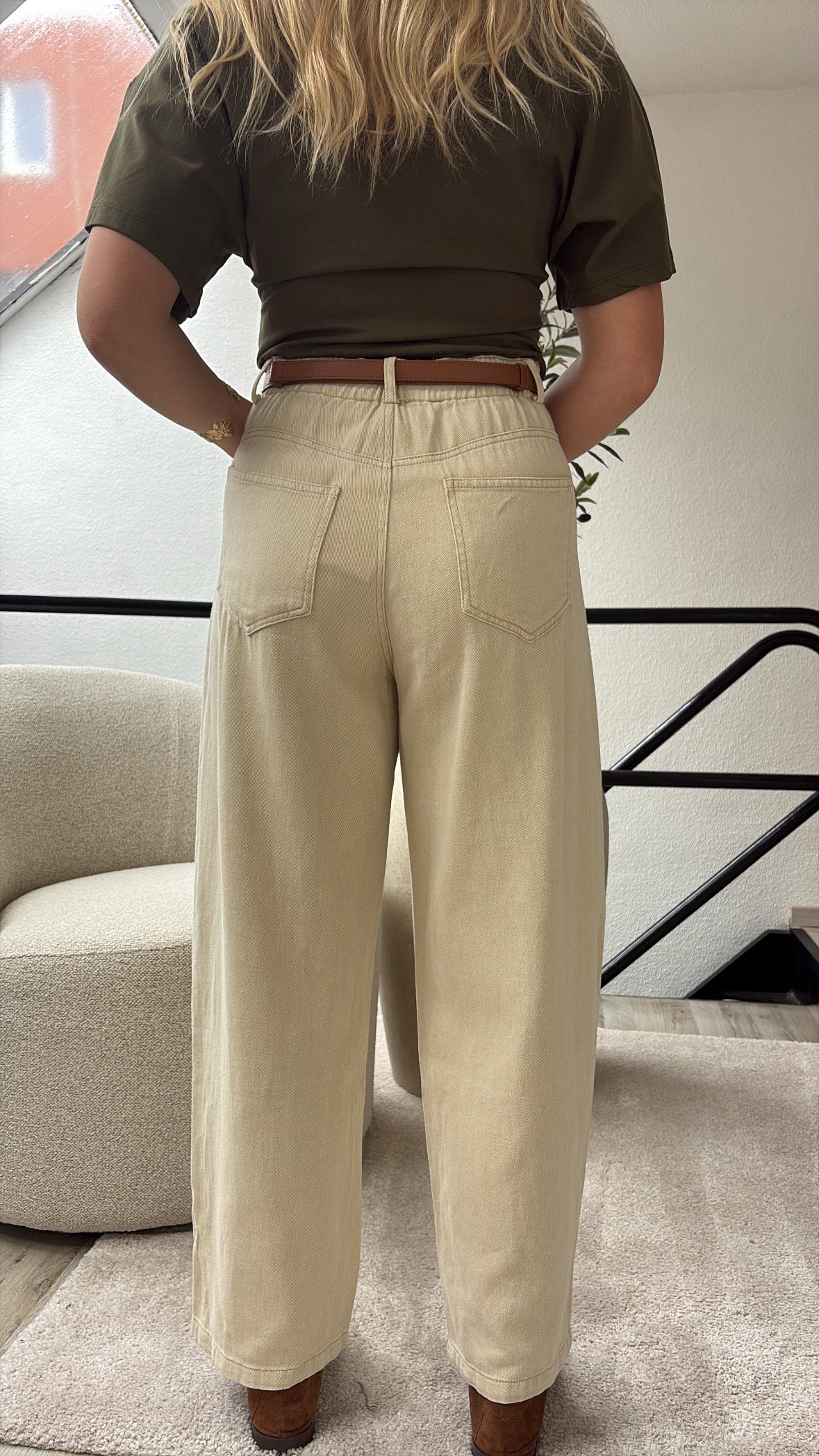 JEANS BEIGE