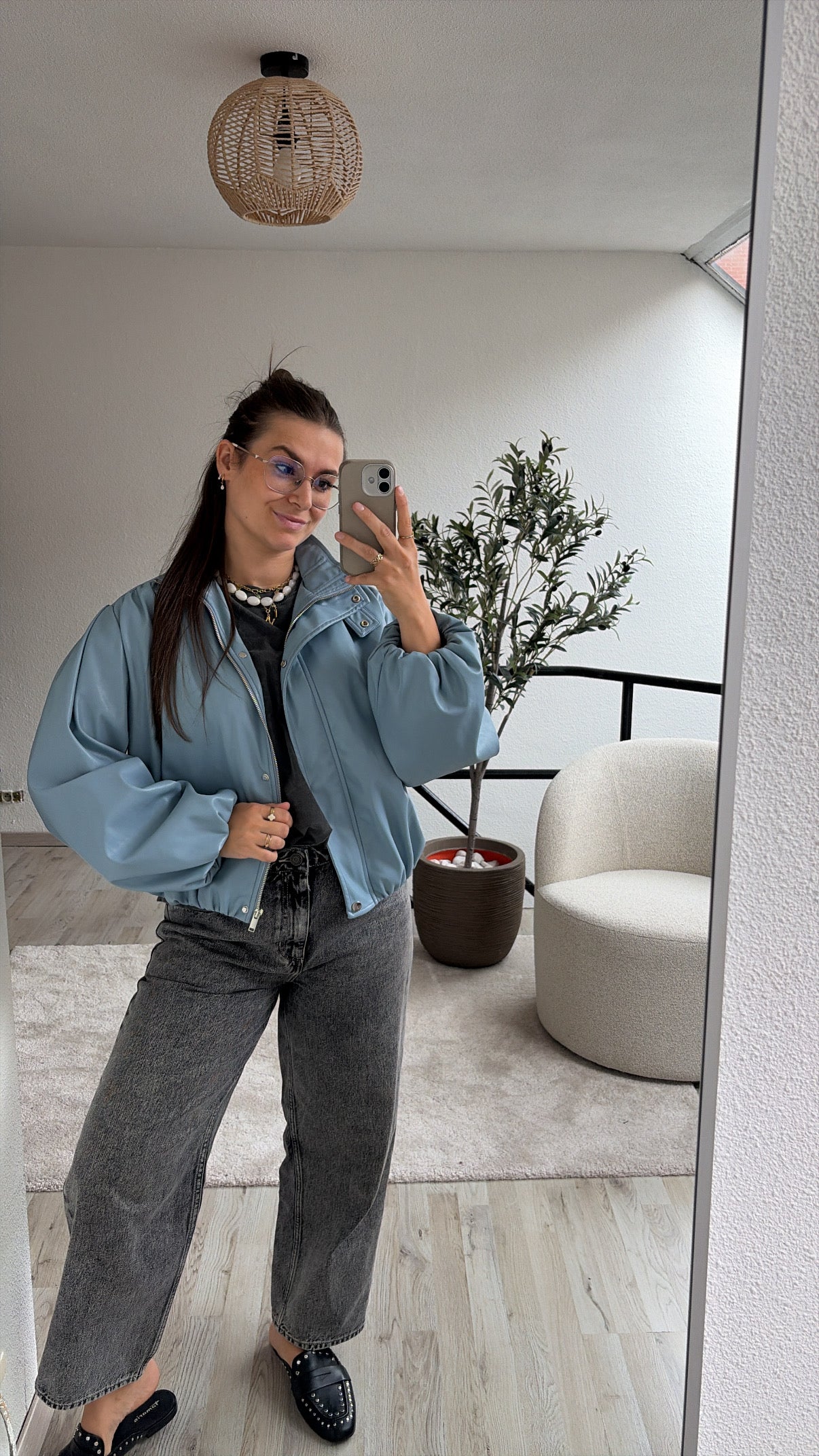 BLAUWE JACKET