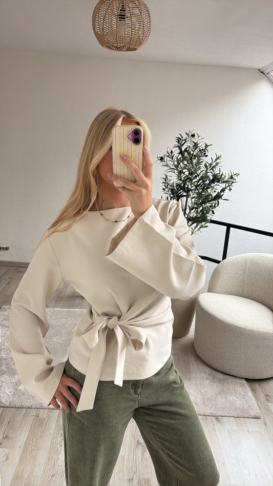 BEIGE TOP STRIK