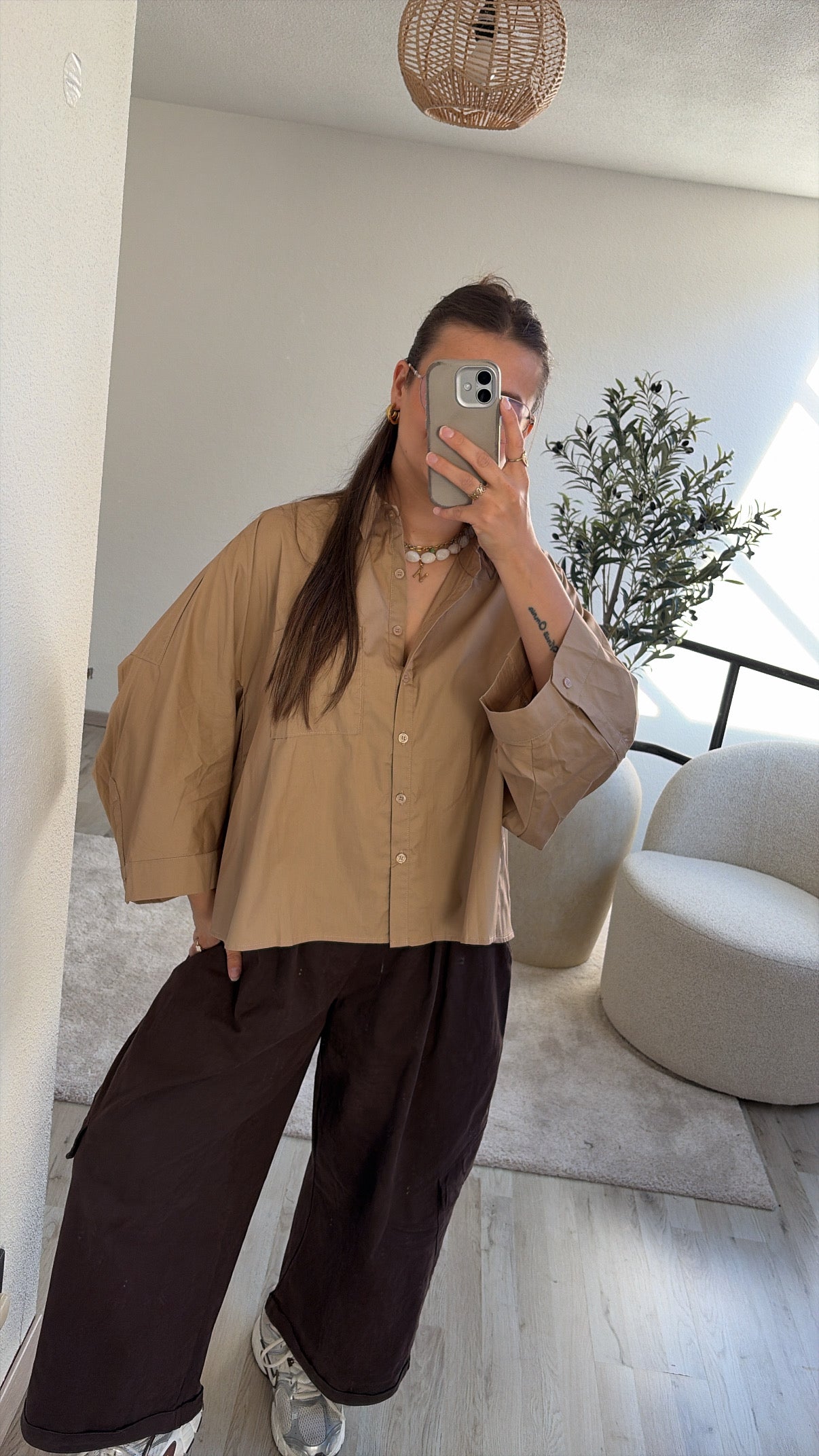 BEIGE BLOUSE