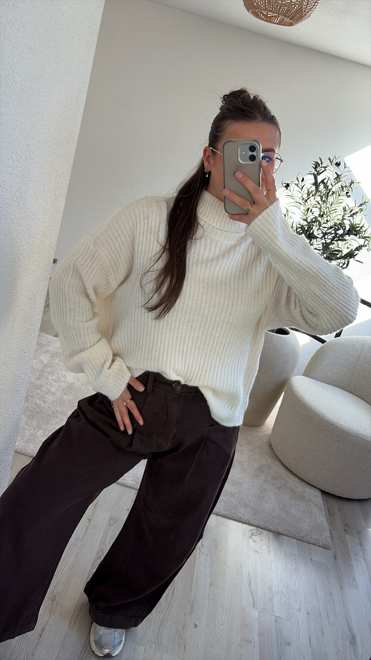 CREME KNIT ROLKRAAG