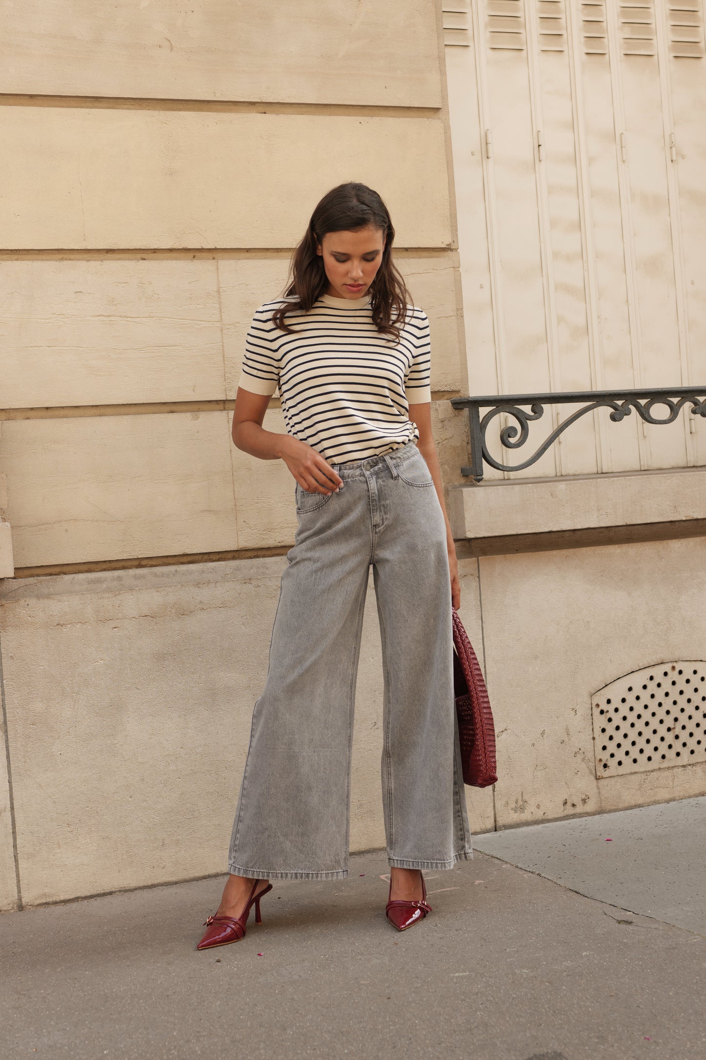 WIDE LEG JEANS