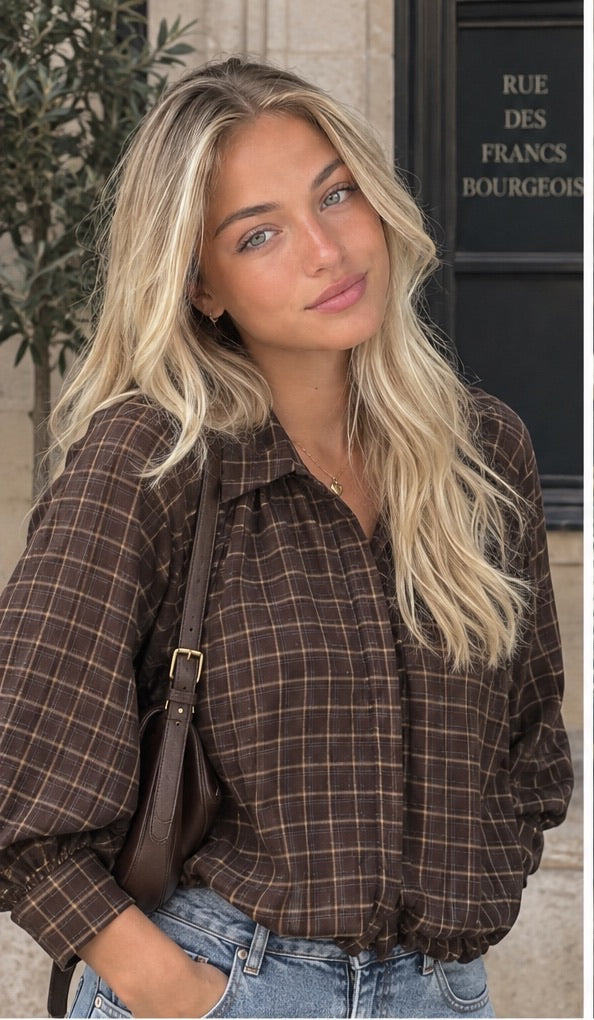 CHOCO BLOUSE RUIT