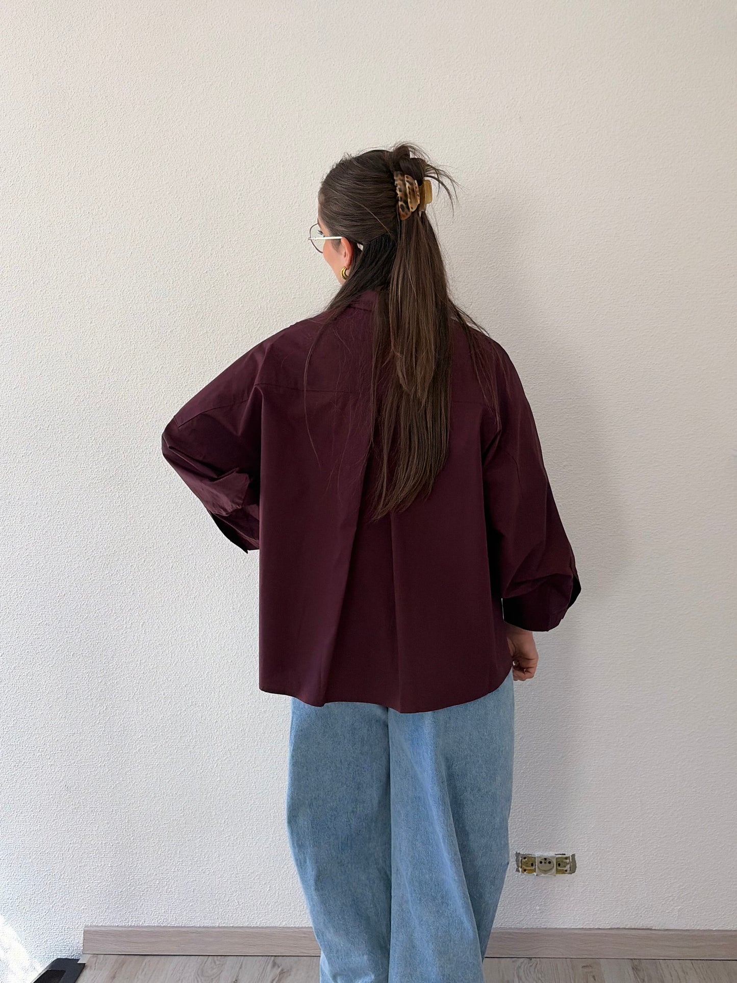BORDEAUX BLOUSE